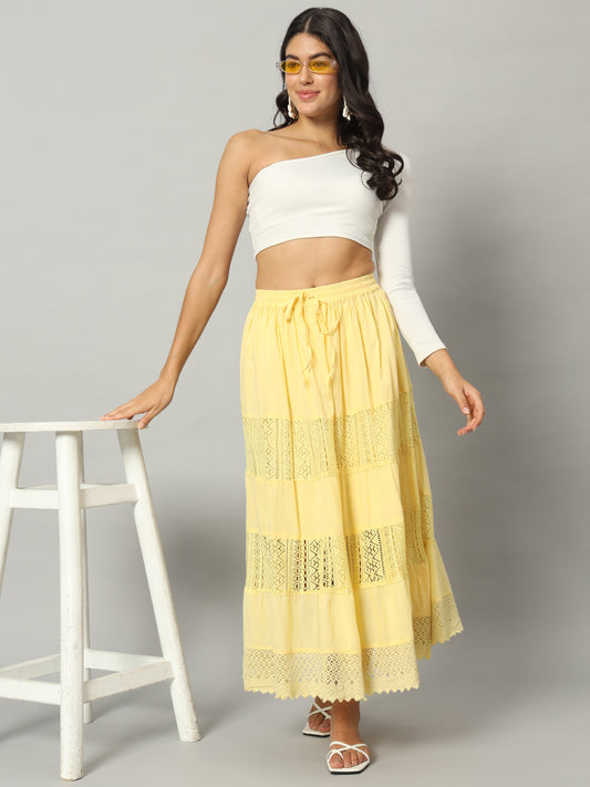 Lase Cascade Skirt