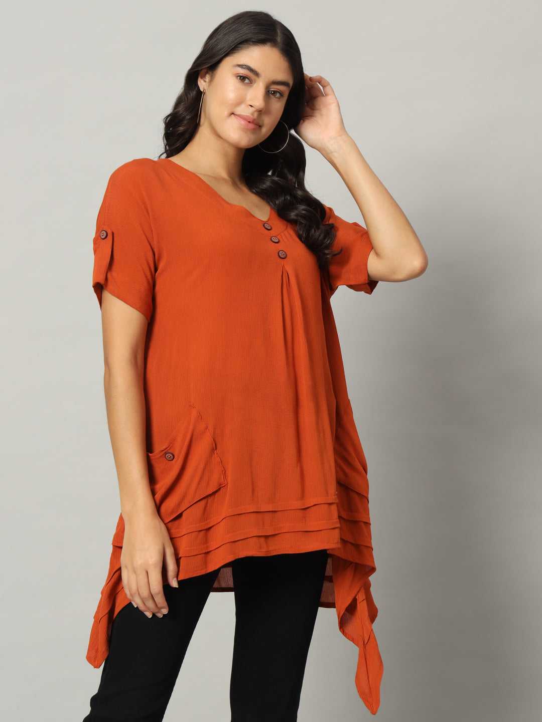 Rayon Drift Top