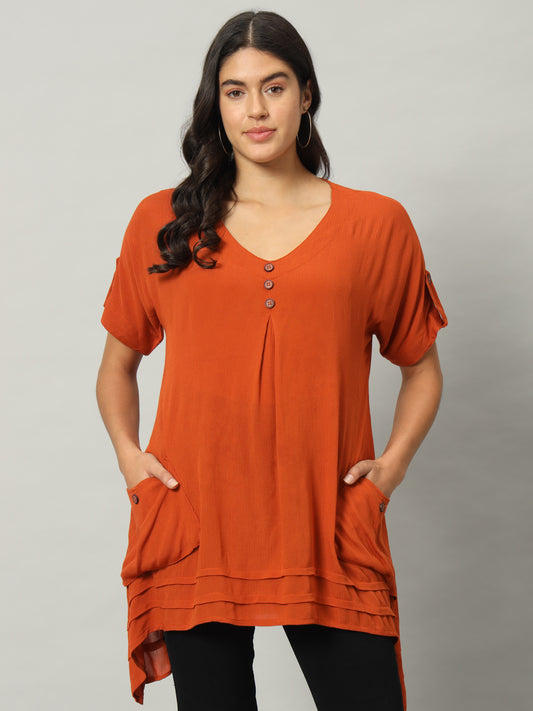 Rayon Drift Top