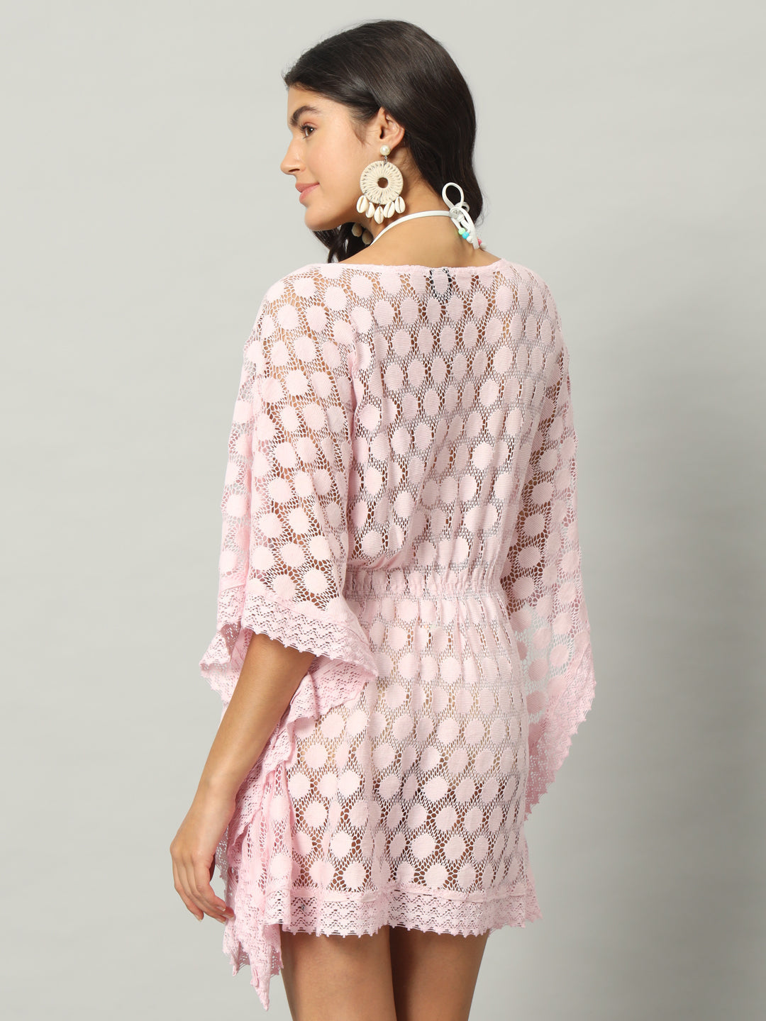 Airy Cotton Net Kaftan (Copy)