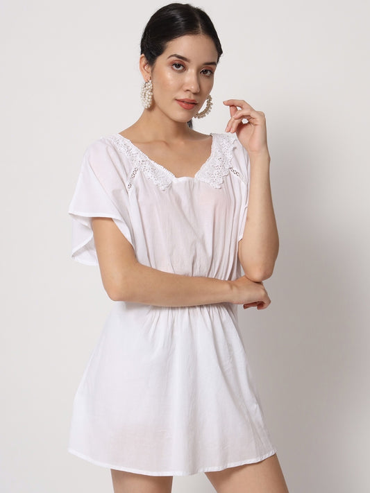 Summer Breeze Pure Cotton Western Dress